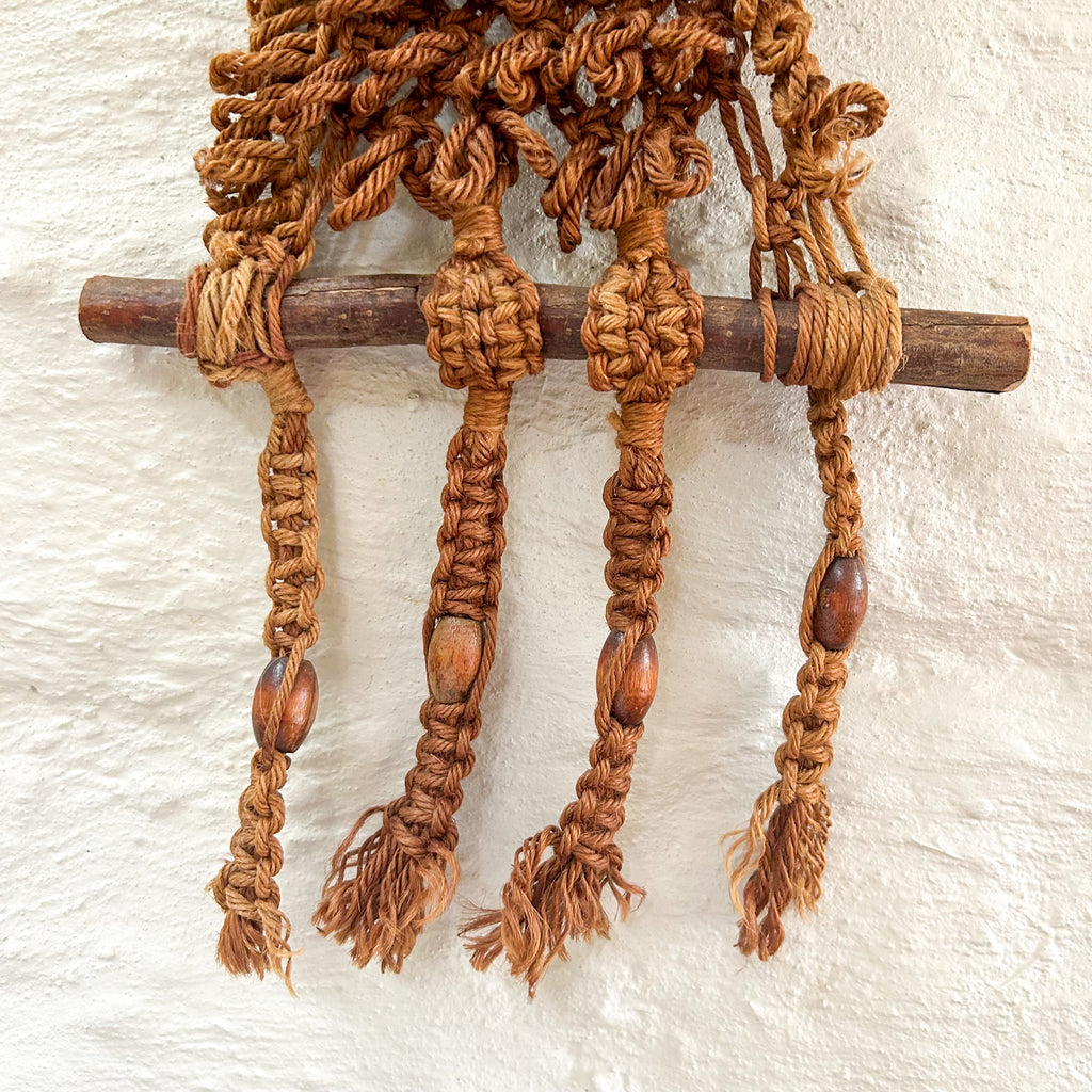 MACRAME OWL WALL HANGING