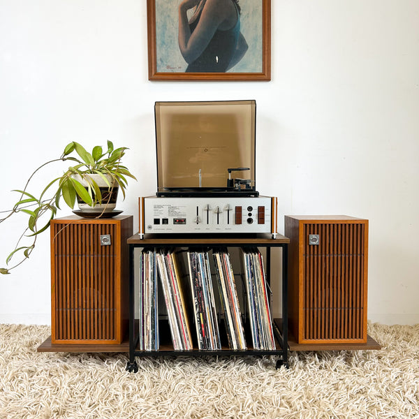 STEREO TROLLEY - HEY JUDE WORKSHOP • Vintage furniture & objects Melbourne
