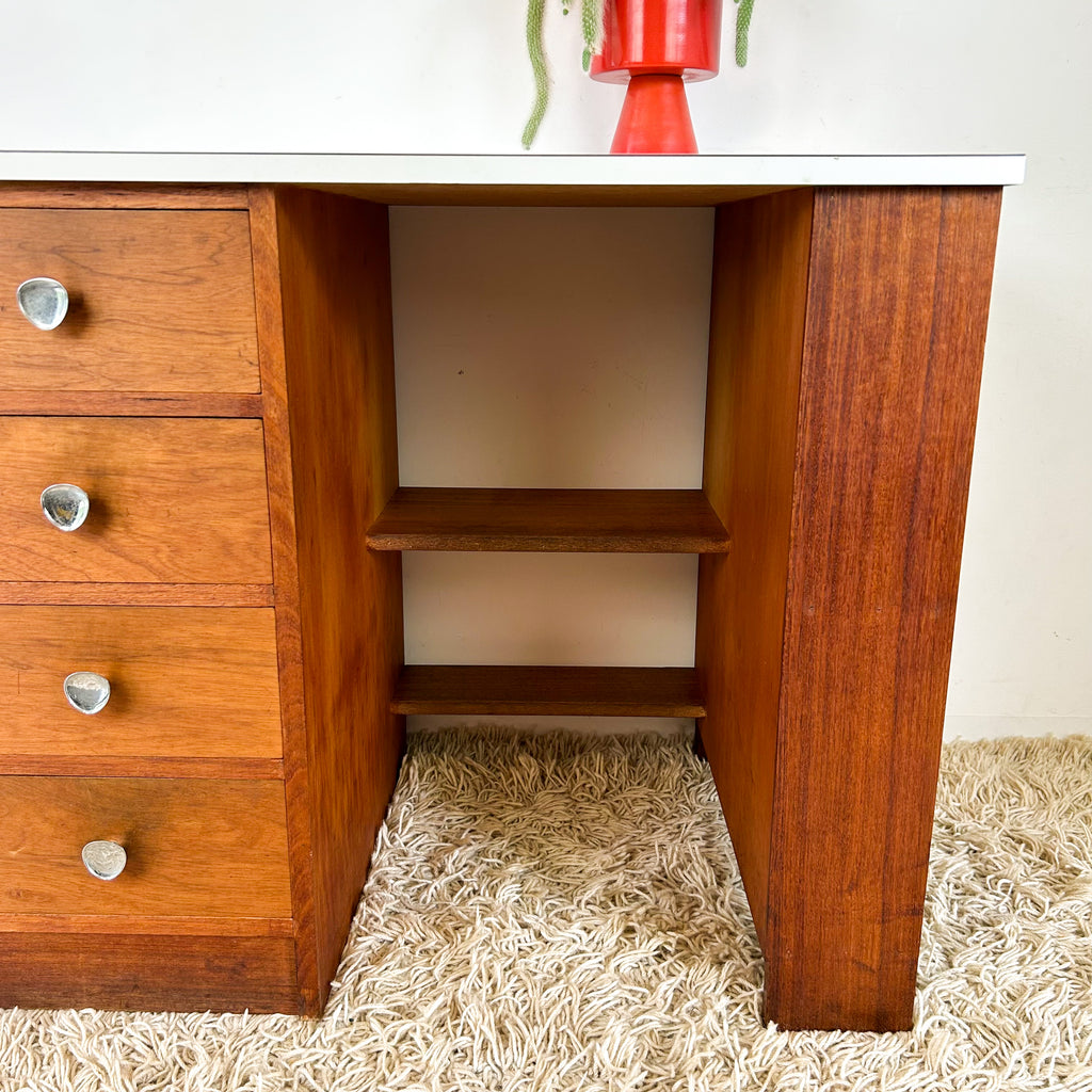 WORLD MAP DESK - HEY JUDE WORKSHOP • Vintage furniture & objects Melbourne