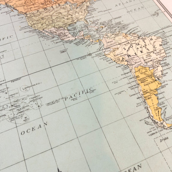 WORLD MAP DESK