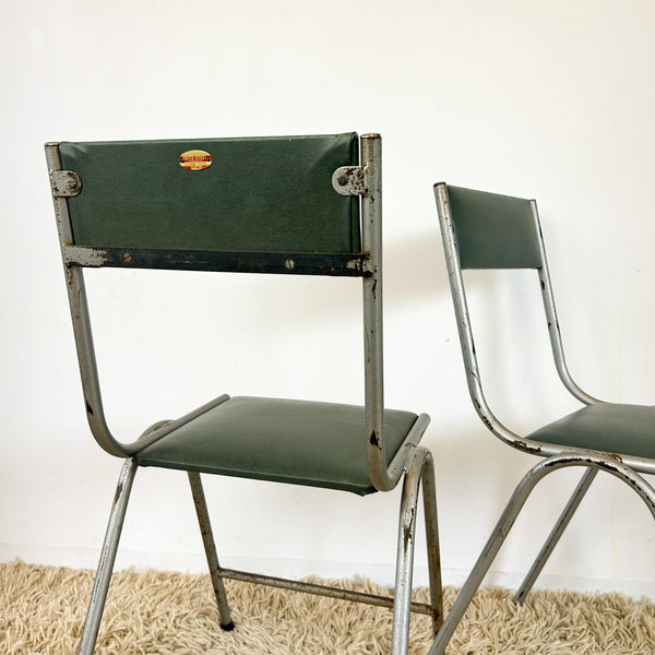 INDUSTRIAL STEEL CHAIRS - HEY JUDE WORKSHOP • Vintage furniture & objects Melbourne