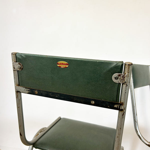 INDUSTRIAL STEEL CHAIRS - HEY JUDE WORKSHOP • Vintage furniture & objects Melbourne