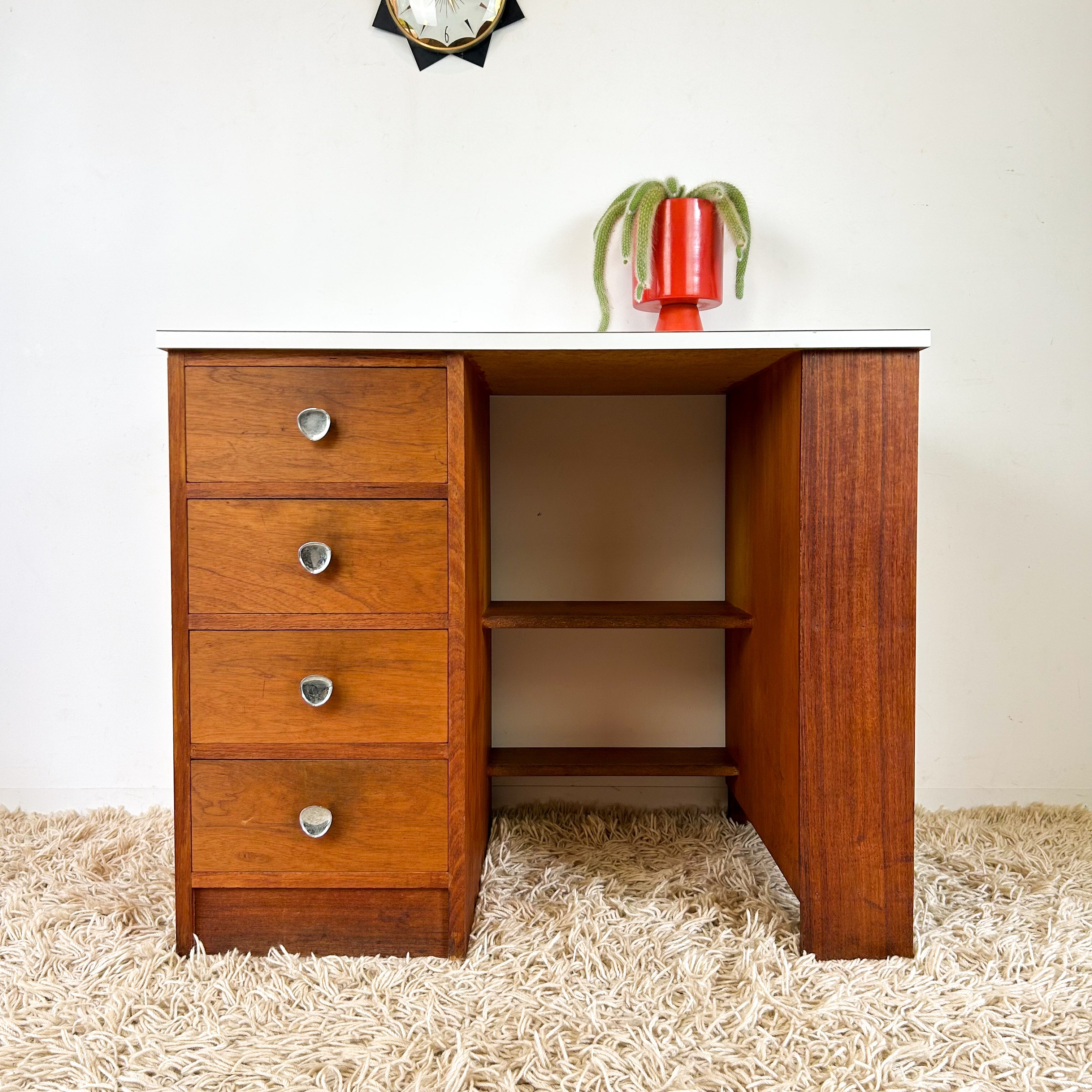WORLD MAP DESK - HEY JUDE WORKSHOP • Vintage furniture & objects Melbourne