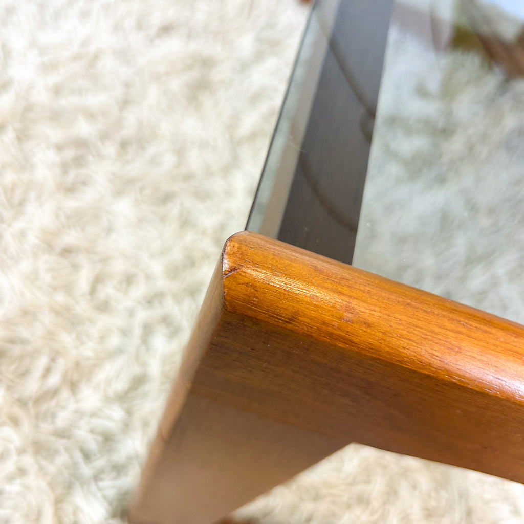 SMOKY GLASS COFFEE TABLE