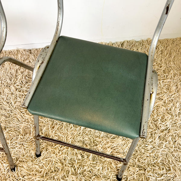 INDUSTRIAL STEEL CHAIRS - HEY JUDE WORKSHOP • Vintage furniture & objects Melbourne