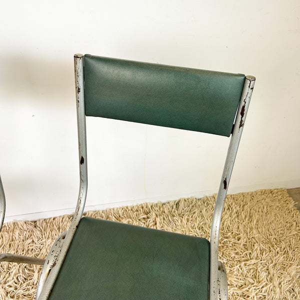 INDUSTRIAL STEEL CHAIRS - HEY JUDE WORKSHOP • Vintage furniture & objects Melbourne