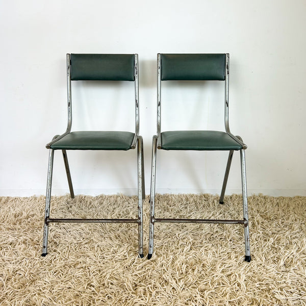 INDUSTRIAL STEEL CHAIRS - HEY JUDE WORKSHOP • Vintage furniture & objects Melbourne