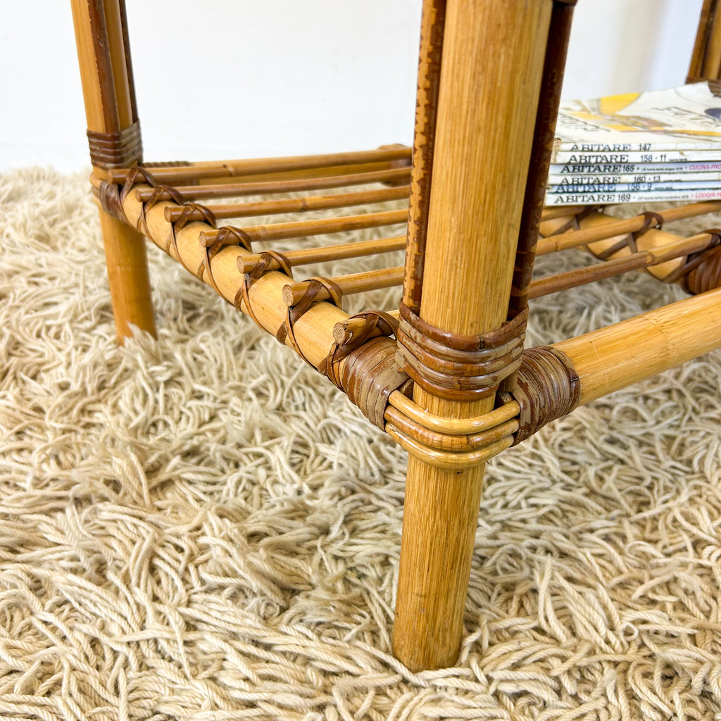 CANE COFFEE TABLE - HEY JUDE WORKSHOP • Vintage furniture & objects Melbourne