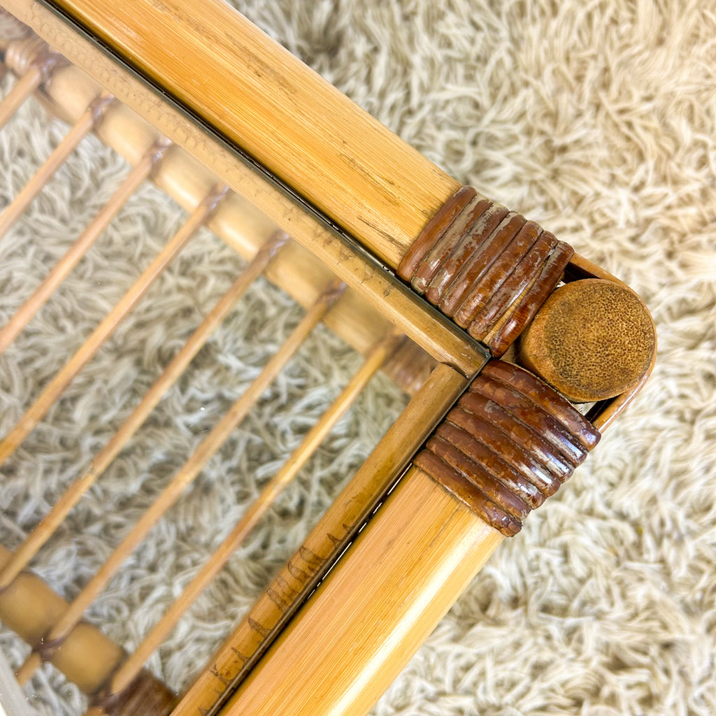 CANE COFFEE TABLE - HEY JUDE WORKSHOP • Vintage furniture & objects Melbourne