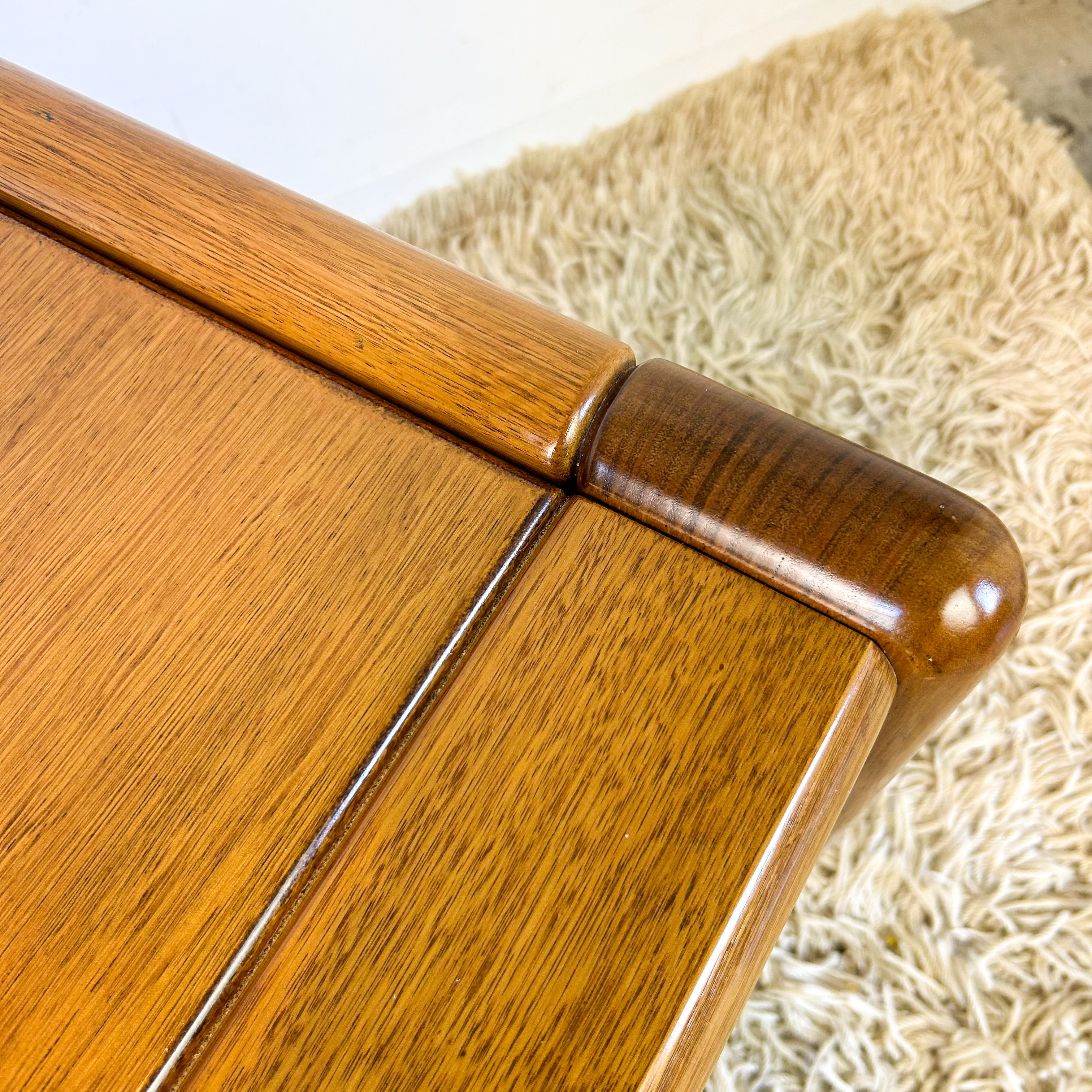 CHUNKY TIMBER COFFEE TABLE - HEY JUDE WORKSHOP • Vintage furniture & objects Melbourne