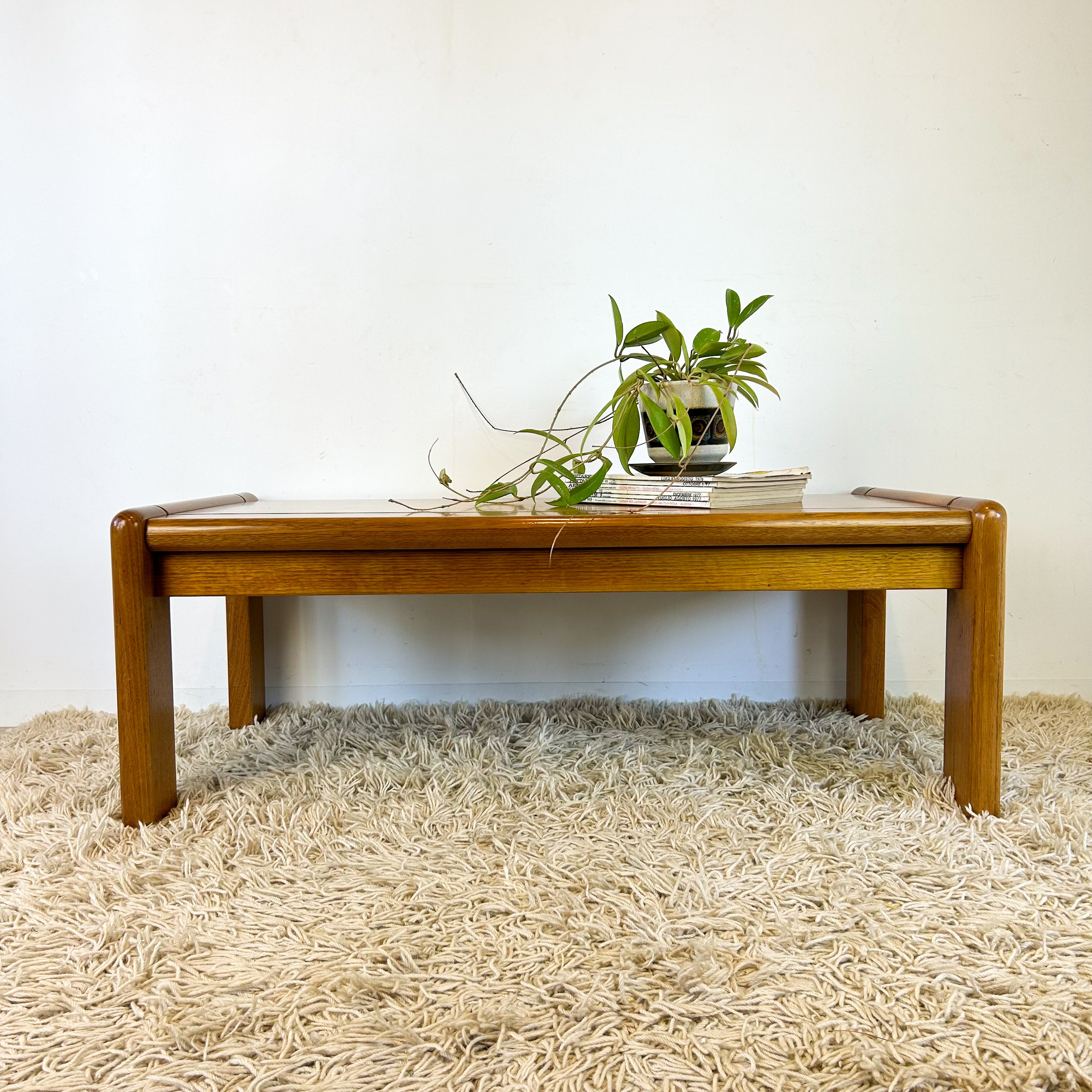 CHUNKY TIMBER COFFEE TABLE - HEY JUDE WORKSHOP • Vintage furniture & objects Melbourne