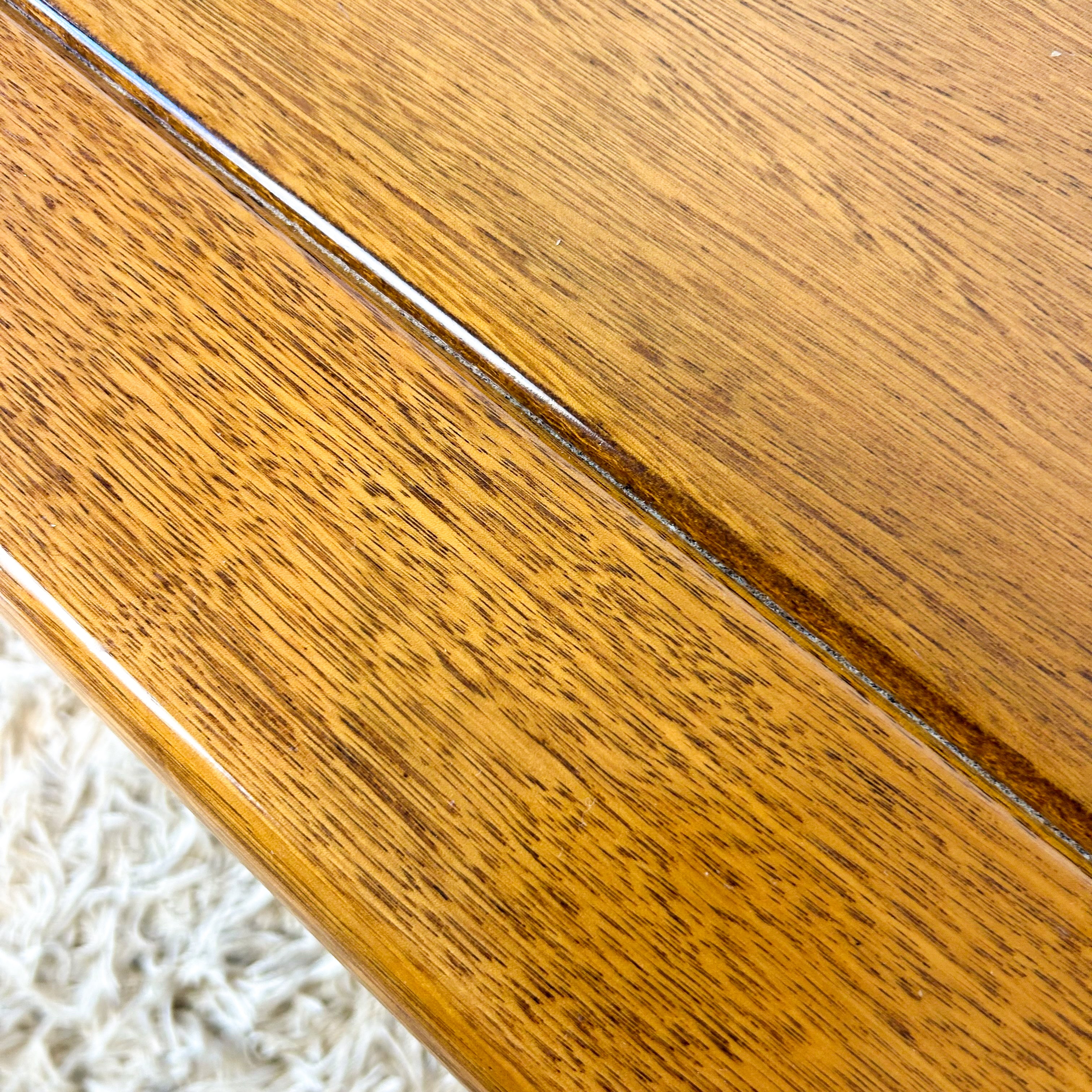 CHUNKY TIMBER COFFEE TABLE - HEY JUDE WORKSHOP • Vintage furniture & objects Melbourne