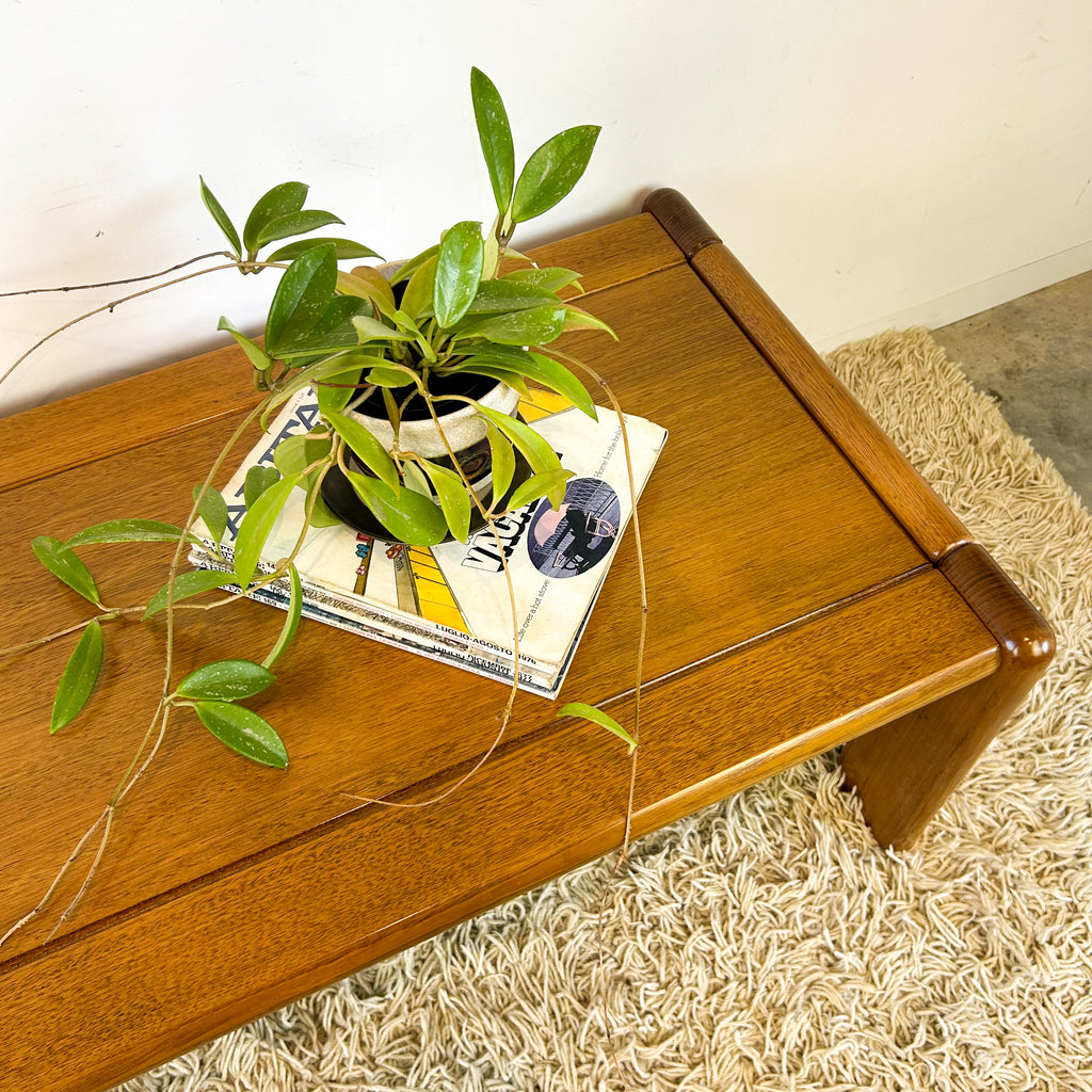 CHUNKY TIMBER COFFEE TABLE - HEY JUDE WORKSHOP • Vintage furniture & objects Melbourne