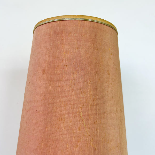 TEAK & CERAMIC LAMP