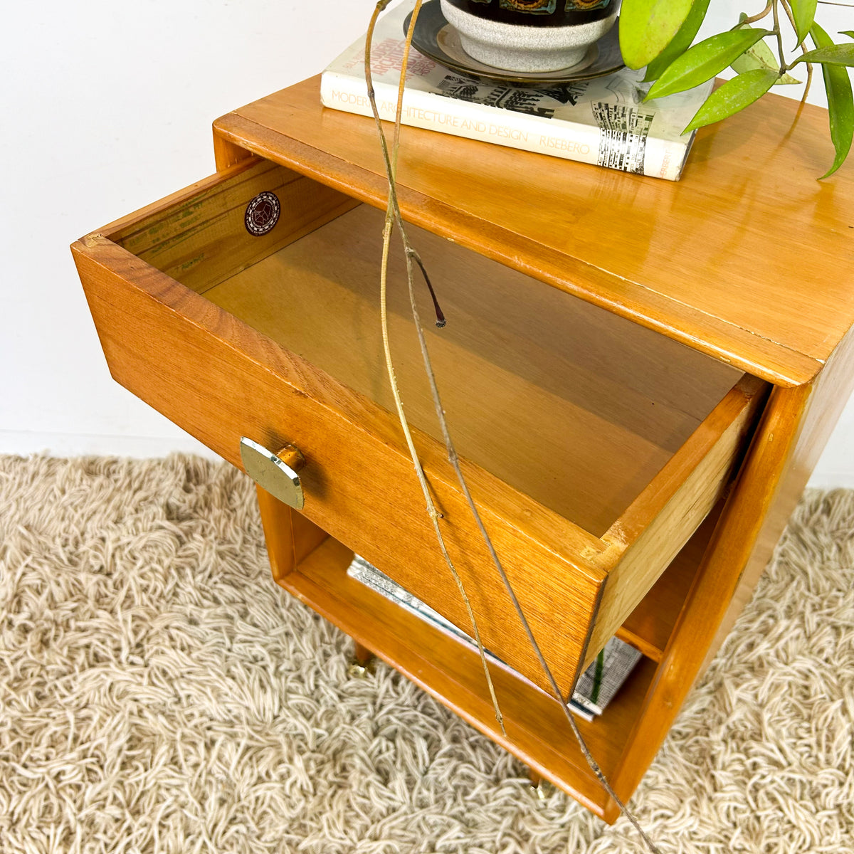 ALROB BEDSIDE TABLE - HEY JUDE WORKSHOP • Vintage furniture & objects Melbourne