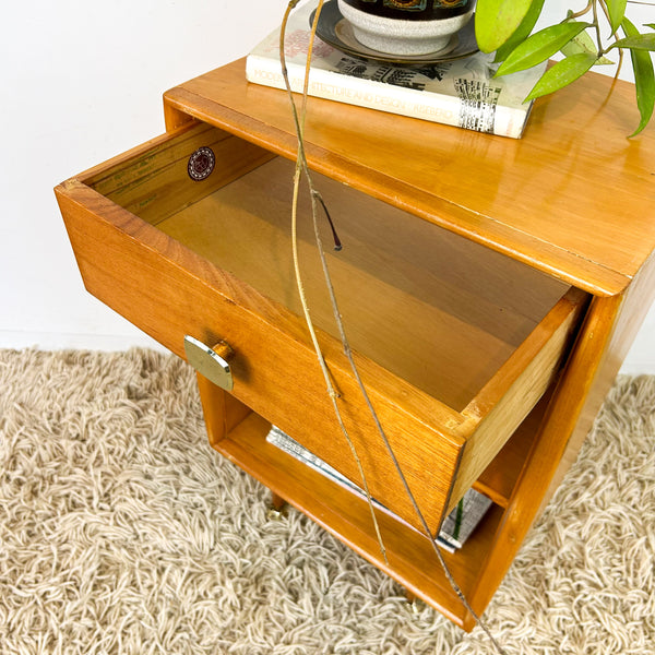 ALROB BEDSIDE TABLE - HEY JUDE WORKSHOP • Vintage furniture & objects Melbourne