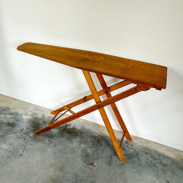 RUSTIC WOODEN IRONING BOARD