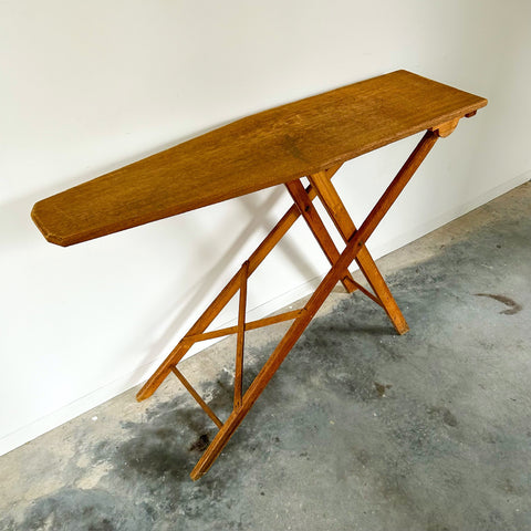 RUSTIC WOODEN IRONING BOARD