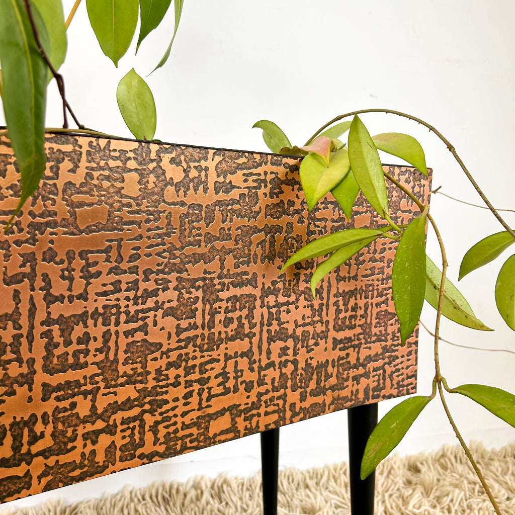 COPPER PLANTER BOX - HEY JUDE WORKSHOP • Vintage furniture & objects Melbourne