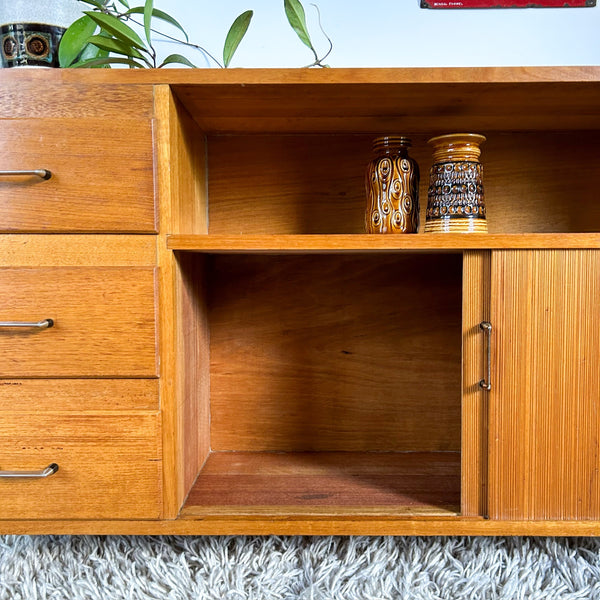 1950s SOLID TIMBER SIDEBOARD