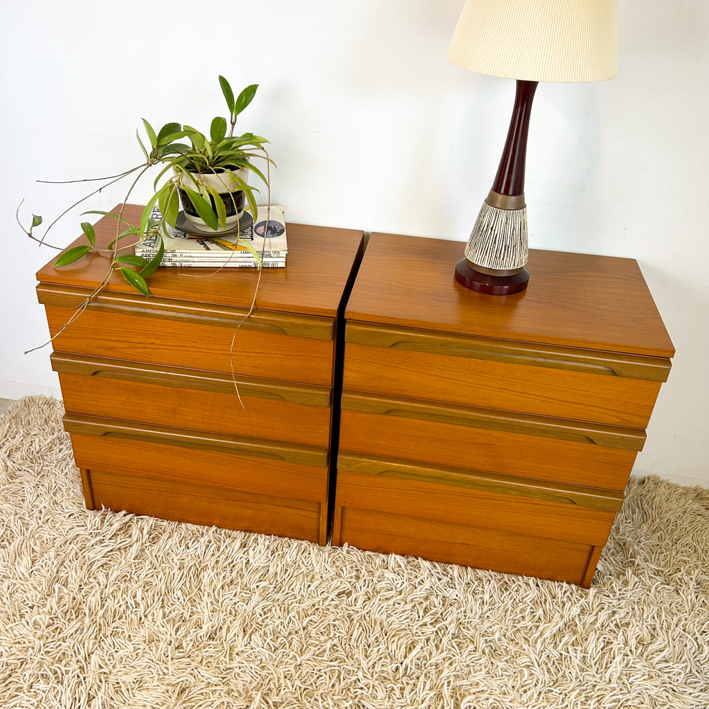 MACROB BEDSIDE DRAWERS - HEY JUDE WORKSHOP • Vintage furniture & objects Melbourne