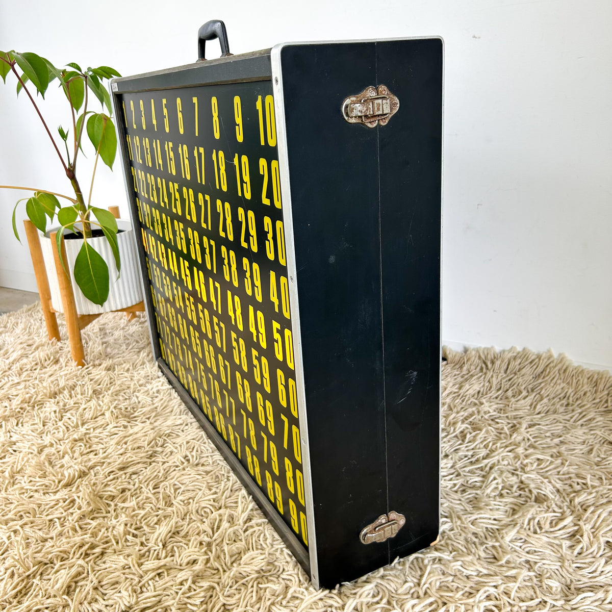 LIGHT-UP BINGO BOARD - HEY JUDE WORKSHOP • Vintage furniture & objects Melbourne