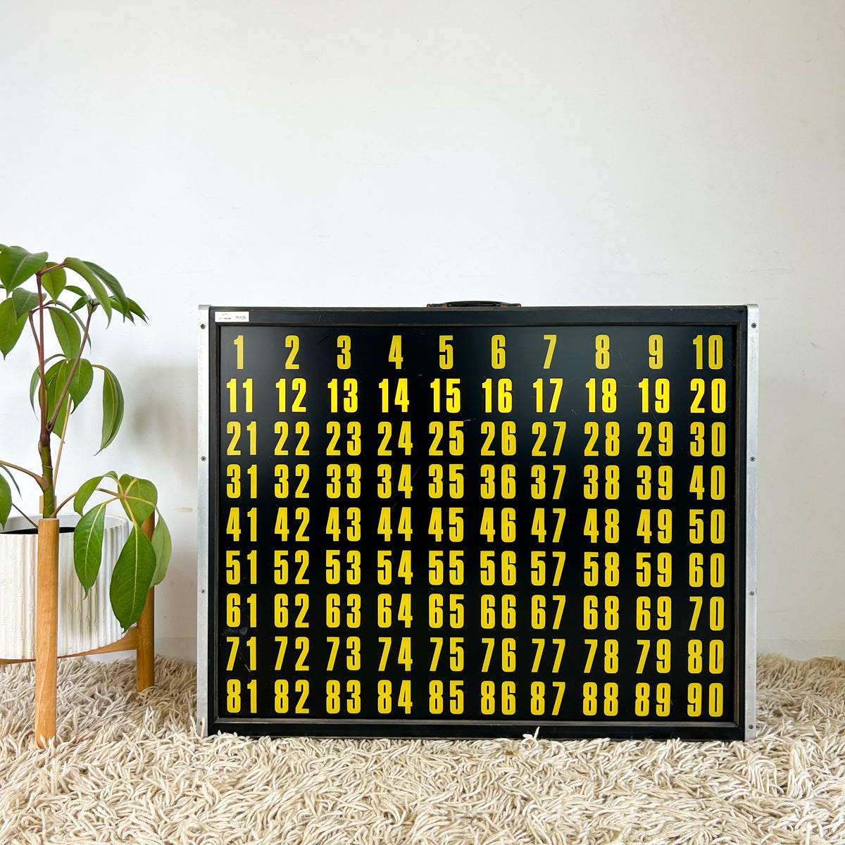 LIGHT-UP BINGO BOARD - HEY JUDE WORKSHOP • Vintage furniture & objects Melbourne
