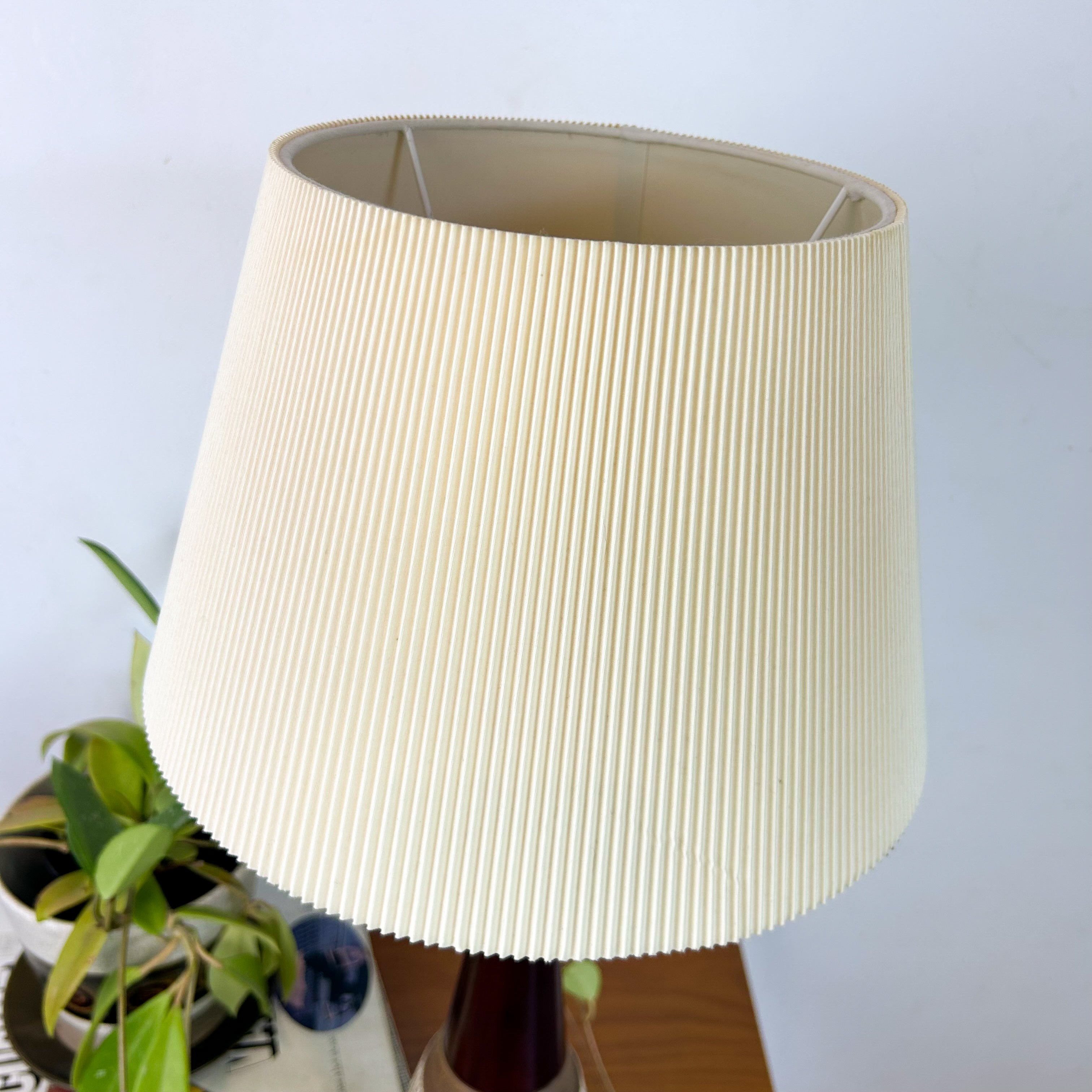 1960s CERAMIC TIMBER LAMP - HEY JUDE WORKSHOP • Vintage furniture & objects Melbourne