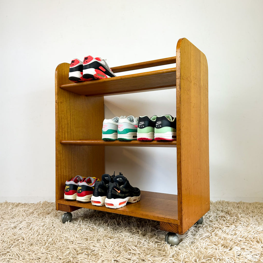 LIBRARY TROLLEY - HEY JUDE WORKSHOP • Vintage furniture & objects Melbourne