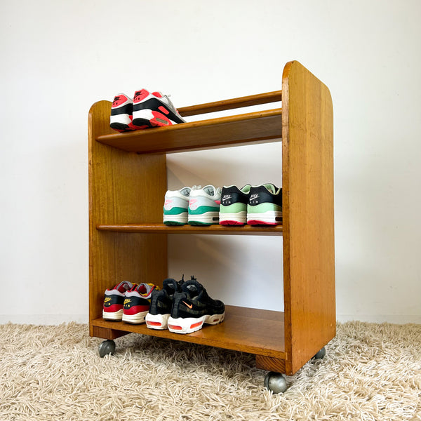 LIBRARY TROLLEY - HEY JUDE WORKSHOP • Vintage furniture & objects Melbourne