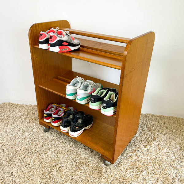 LIBRARY TROLLEY - HEY JUDE WORKSHOP • Vintage furniture & objects Melbourne