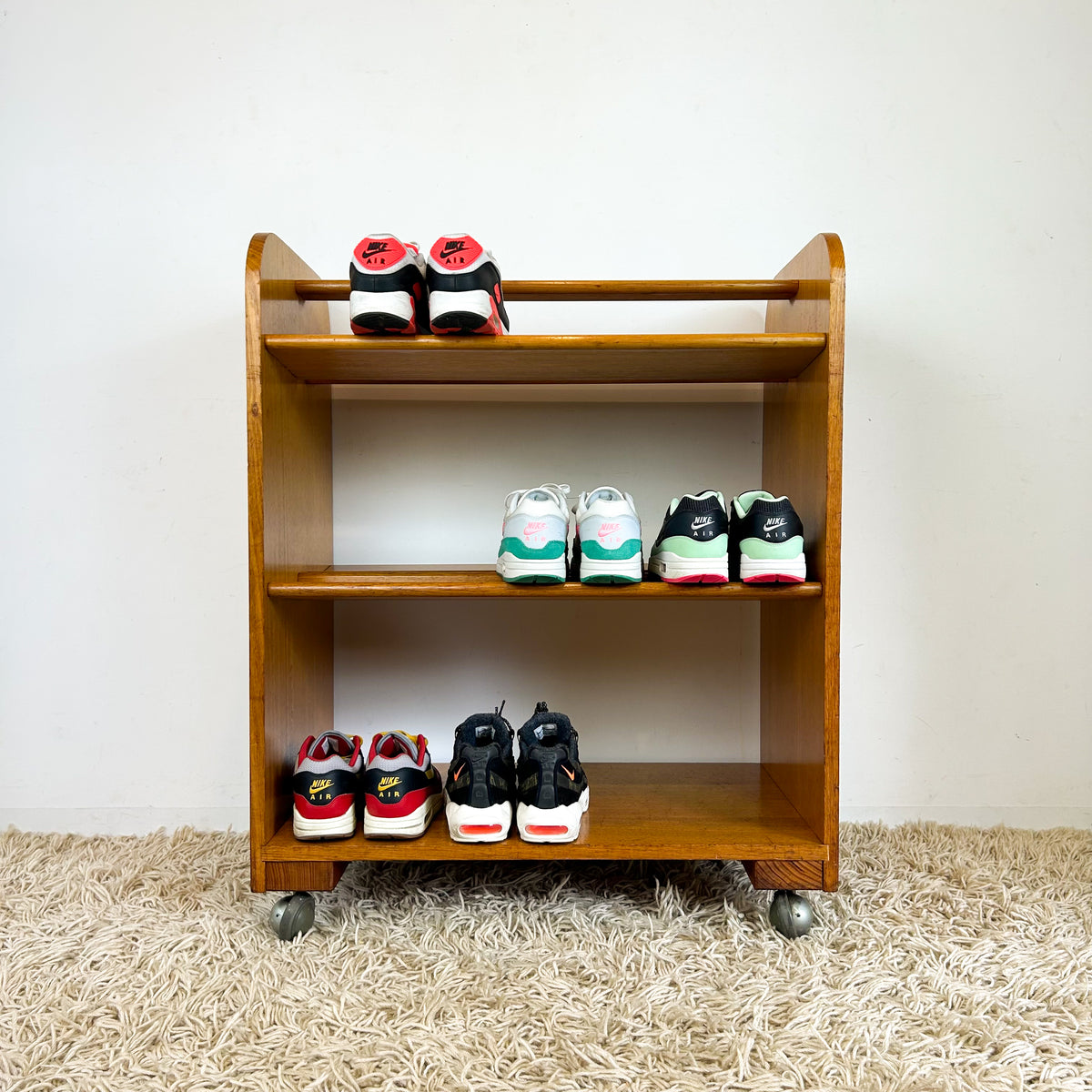 LIBRARY TROLLEY - HEY JUDE WORKSHOP • Vintage furniture & objects Melbourne
