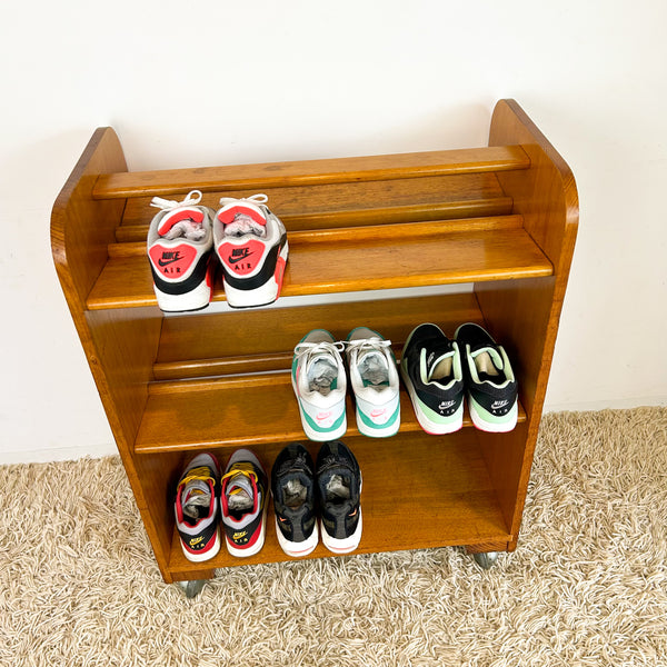 LIBRARY TROLLEY - HEY JUDE WORKSHOP • Vintage furniture & objects Melbourne