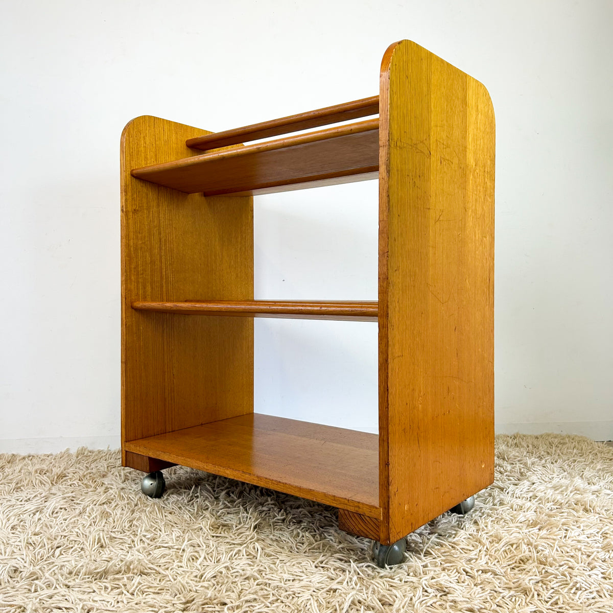 LIBRARY TROLLEY - HEY JUDE WORKSHOP • Vintage furniture & objects Melbourne