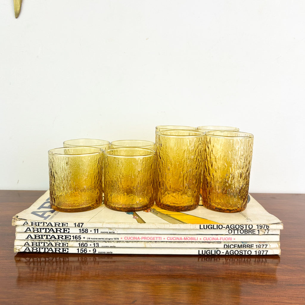 AMBER BARK GLASSES SHORT