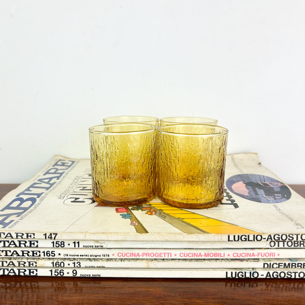 AMBER BARK GLASSES SHORT