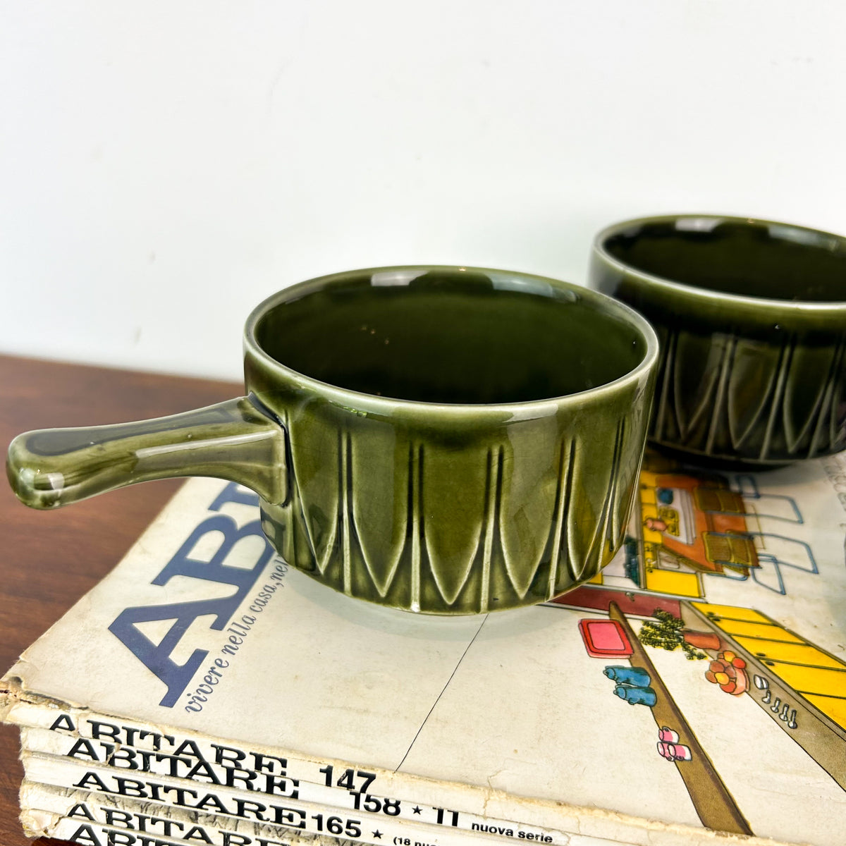 ENGLISH POTTERY RAMEKINS