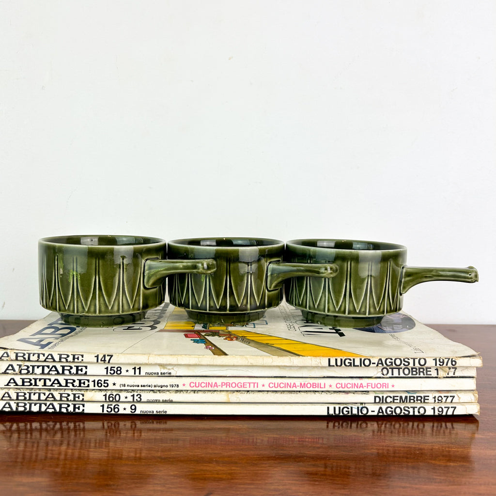 ENGLISH POTTERY RAMEKINS