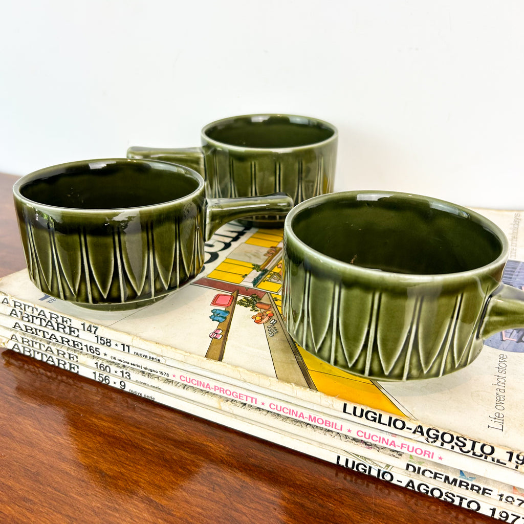 ENGLISH POTTERY RAMEKINS