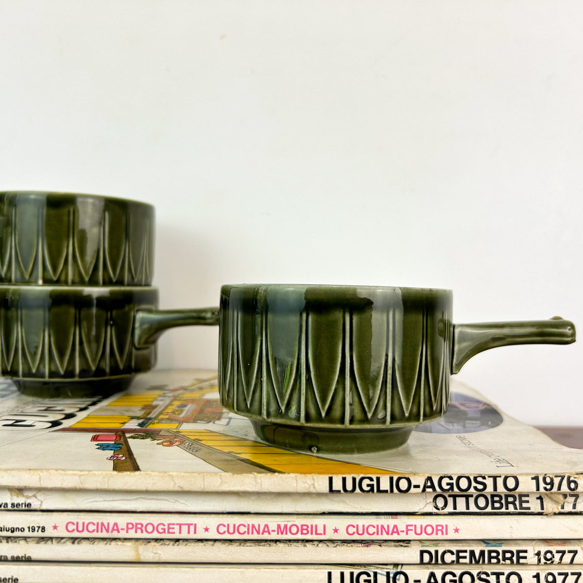 ENGLISH POTTERY RAMEKINS