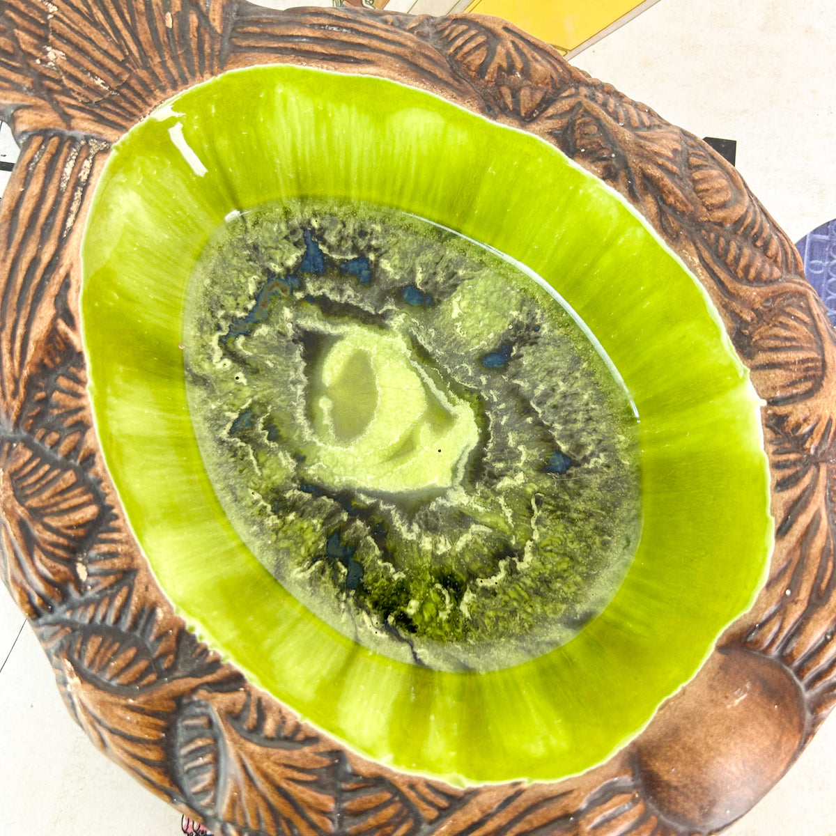 TREASURE CRAFT PINEAPPLE ASHTRAY HAWAII