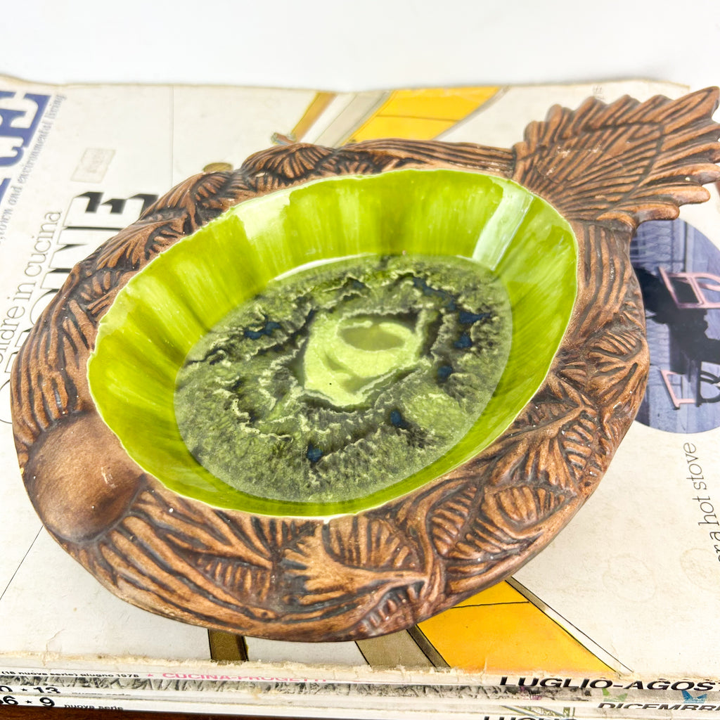 TREASURE CRAFT PINEAPPLE ASHTRAY HAWAII