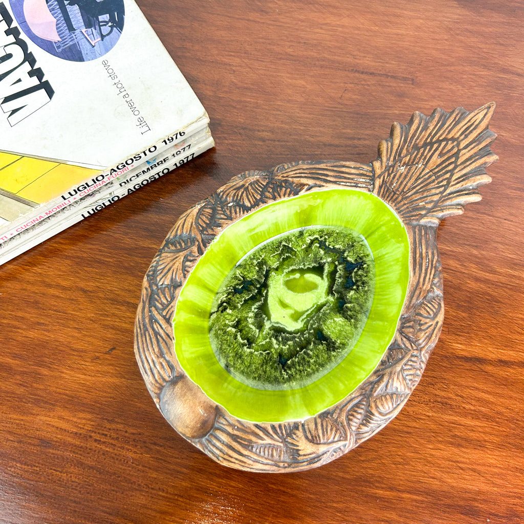TREASURE CRAFT PINEAPPLE ASHTRAY HAWAII