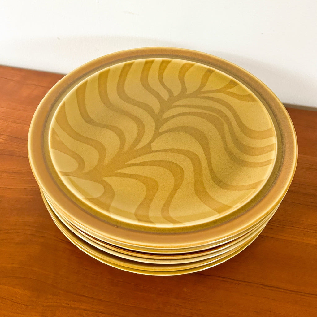 JAPANESE STONEWARE DINNER PLATES - HEY JUDE WORKSHOP • Vintage furniture & objects Melbourne