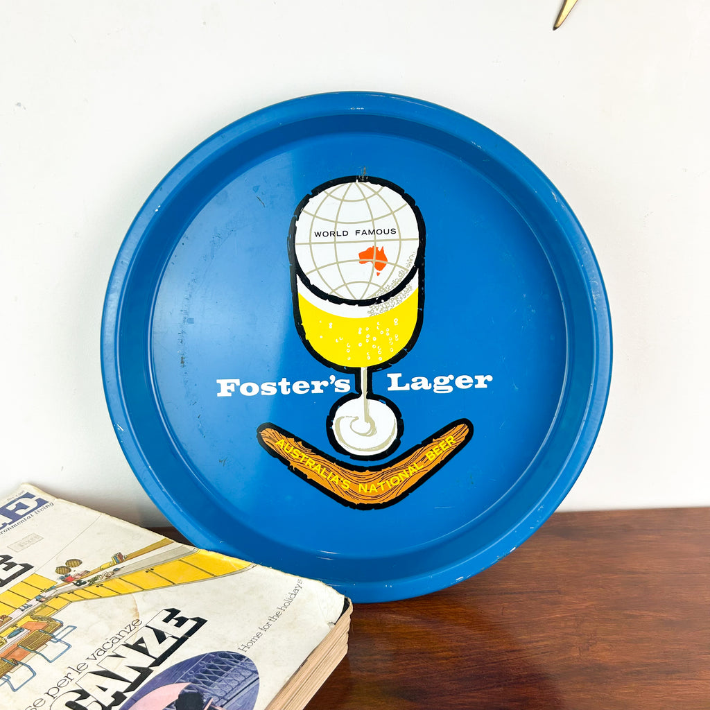 FOSTER'S LAGER DRINKS TRAY