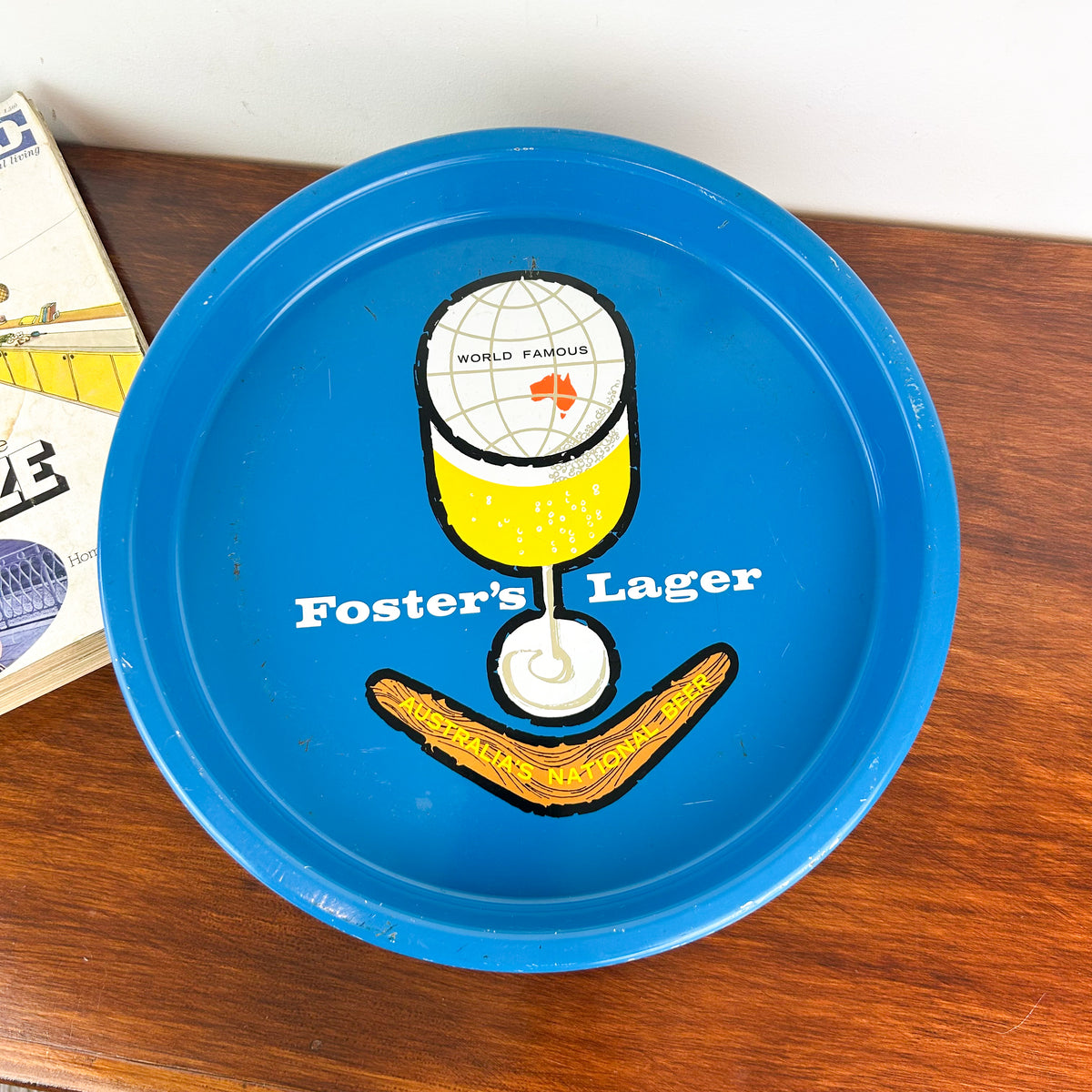 FOSTER'S LAGER DRINKS TRAY