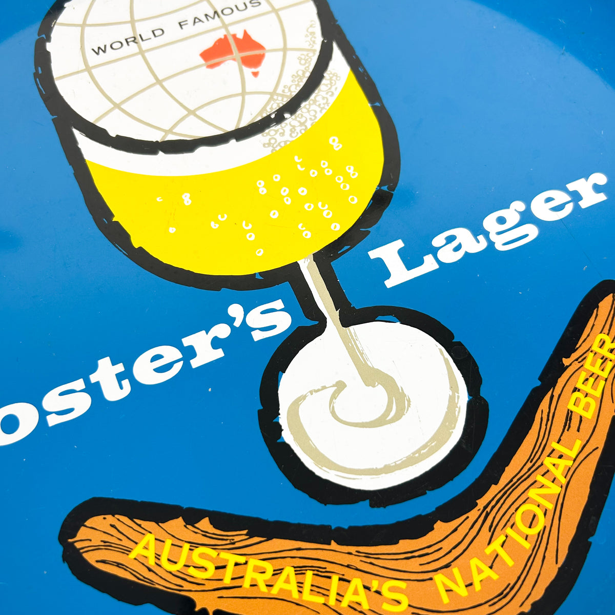 FOSTER'S LAGER DRINKS TRAY