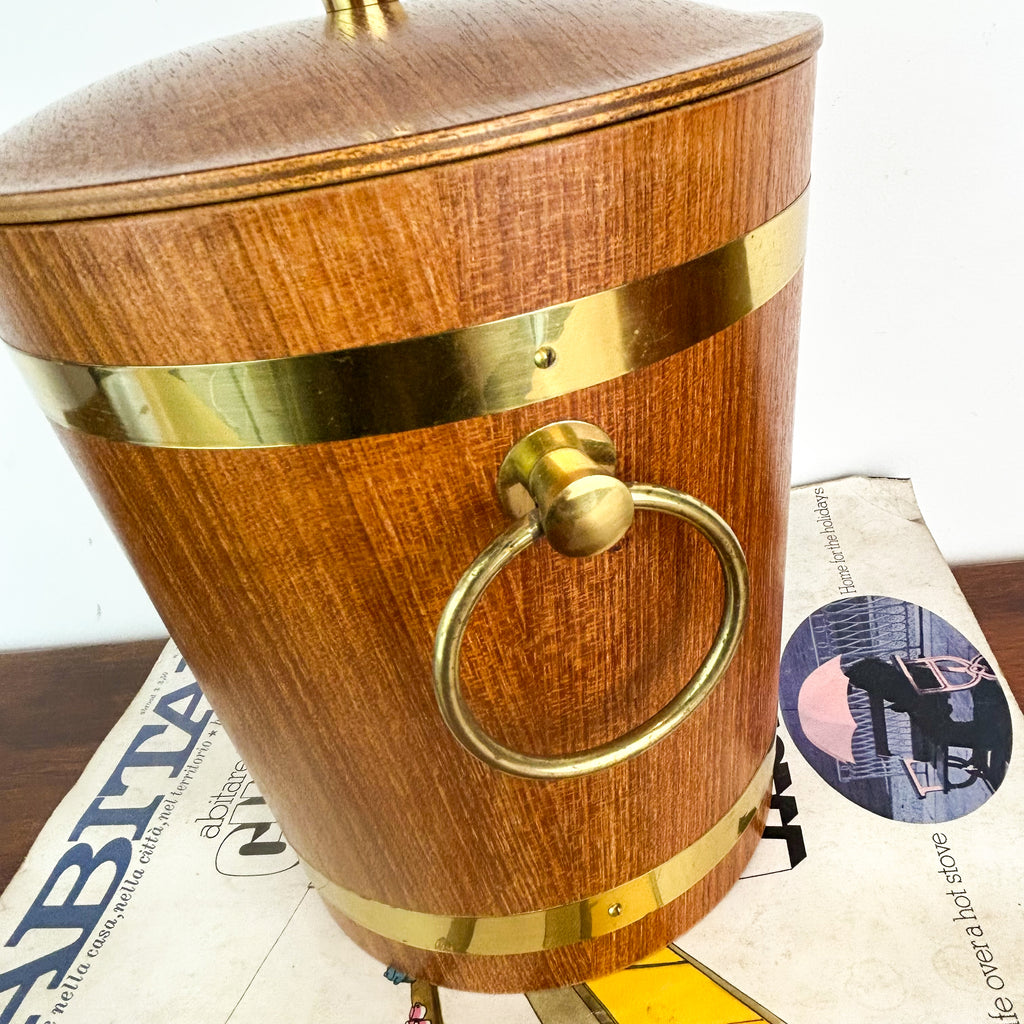JAPANESE TEAK ICE BUCKET