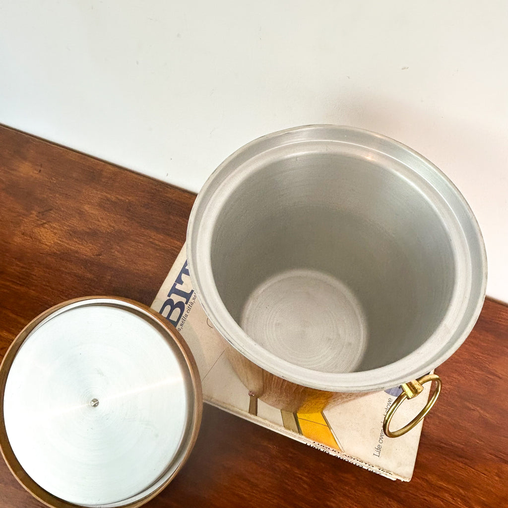 TEAK ICE BUCKET