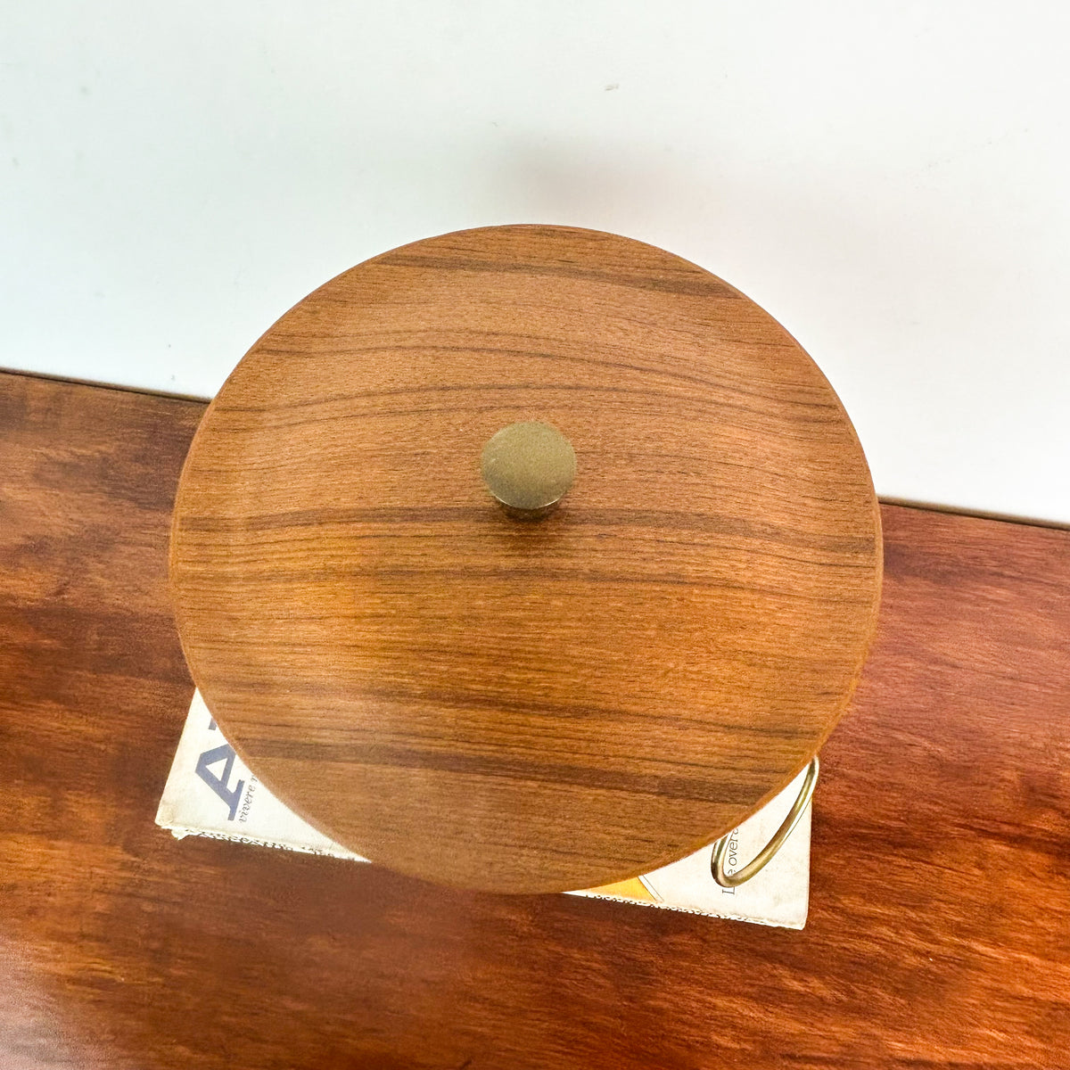 TEAK ICE BUCKET